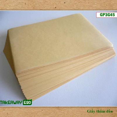 Giấy  thấm dầu trong đồ chiên